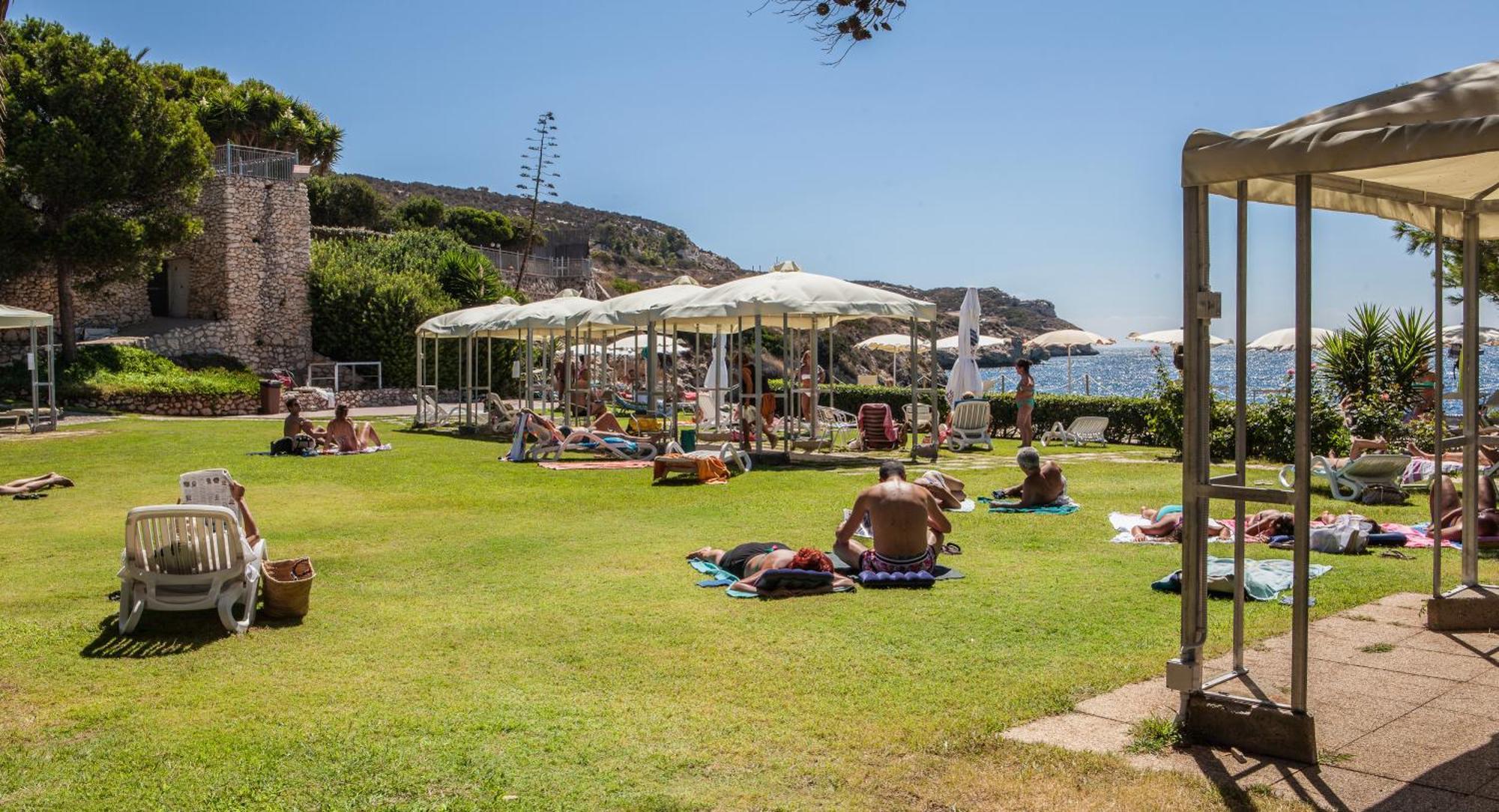 Hotel Calamosca Cagliari Buitenkant foto